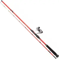 Daiwa Sensor Boat Squid+q830fm Combinaison de lancer d'oeufs Orange 2.10 m / 30-150 g Orange 2.10 m