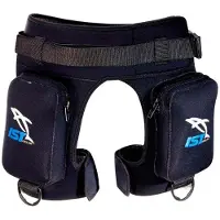 Ist Dolphin Tech Belt With Lateral Pouch Noir S-M