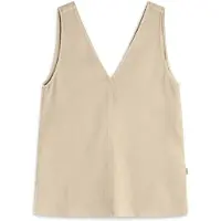 Ecoalf pour femme. MCWGASRSAMY00709S24-008 T-shirt beige Samy (L), Casuel, Lin, Sans manches / bretelles
