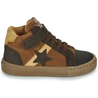 GBB Baskets montantes enfant ATHLETIQUE TWIST garcons - Marron - 30