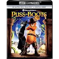 Import Puss In Boots Blu-ray 4K Ultra HD