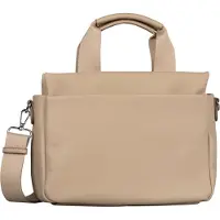 Tom Tailor Sac d’ordinateur portable 'Rella' sable