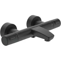 Ideal standard Robinet de baignoire avec thermostat Ceratherm T25 silk black matt A7544XG