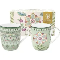 Pip studio Tasse Pip Studio Lily & Lotus Light Green 145 ml (Ensemble de 2)