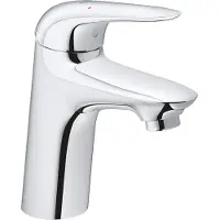 GROHE Eurostyle Mitigeur monocommandé pour lavabo, S-Size, saillie 110mm, sans vidage, manette fermée, 23715003