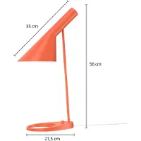 Louis Poulsen AJ lampe de table mini électrique orange