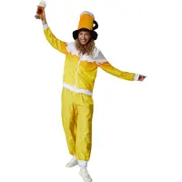 Dressforfun costume femme jogging Beer - XXL - Costume carnaval - Halloween - Déguisement - Tenue de soirée - Tenue de carnaval - Tenue de fête