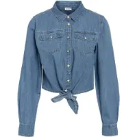 Noisy May Chemisier 'NMHelsa' bleu denim