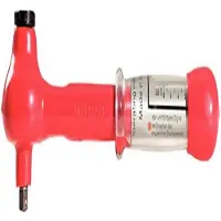 Ks Tools Mini clé dynamométrique 3/8" avec isolation de protection et tête à cliquet réversible 5-25Nm - 117.1184