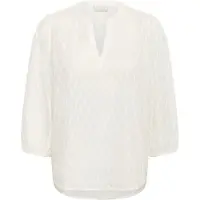 Kaffe Chemisier blanc / blanc naturel