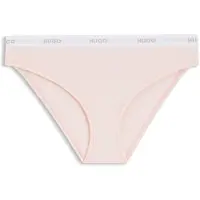 HUGO Slips en coton stretch avec logos répétés
