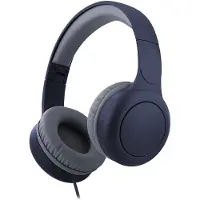 TNB Casque Micro Filaire Tonalité (Bleu) (NC, Filaire), Écouteurs, Bleu, Gris