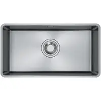Franke Maris Quiet MQX 110-82 Evier encastré Rectangulaire Acier inoxydable
