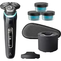 Philips S9000 Rasoir électrique Wet Dry pour hommes Noir avec lames