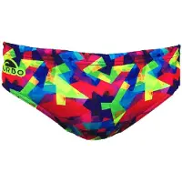 Turbo New Splash Swimming Brief Multicolore 12-24 Months Garçon
