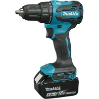 Makita DDF490RTJ 18 V Li-ion Batterie Perceuse/visseuse Kit (2x 5,0 Ah) Dans Mbox