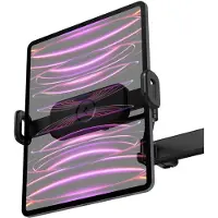 Spigen Onetap UTS45 Universal Headrest Uchwyt samochodowy na tablet czarny/black ACP05862, Support de tablette, Noir