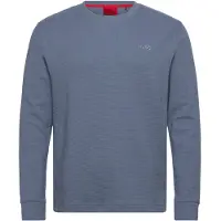 HUGO Austin Red Long Sleeve Pyjama T-shirt Bleu L Homme