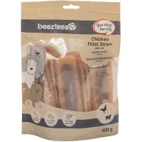 Beeztees Lanières de Filet de Poulet avec Agneau - 400 g