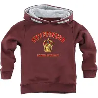 Harry Potter Sweat-shirt à capuche de - Enfants - Gryffondor - Brave At Heartt - 116 - 128 - pour Enfants - bordeaux - Taille 8 Ans