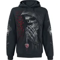 Spiral Sweat-shirt à capuche Gothic de - Forbidden - S - L - pour Homme - noir - Taille S