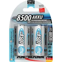 Ansmann 5035362 1x2 maxE Batterie NiMH Mono D 8500 mAh 5035362