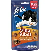 Purina Nourriture Pour Chats Play Tubes Au Poulet Et Au Foie 50g 8 Unités