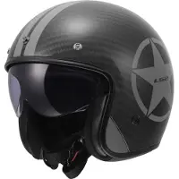 LS2 OF601 Bob II Carbon Star Casque à face ouverte