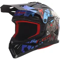 LS2 MX708 Fast II Zombie II Casque de motocross