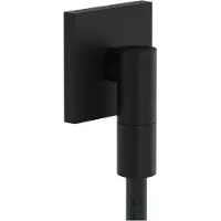 Hansgrohe FixFit Fine E - Raccord mural pour douche avec clapet anti-retour