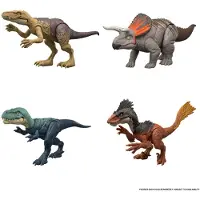 Mattel Attacking Dinosaur Figure Gris Enfants