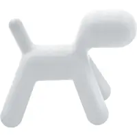 Magis Puppy Dog Ottoman Medium | White 1735 C (ok outdoor)