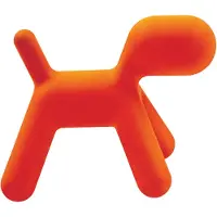 Magis Puppy Dog Ottoman Large | Orange 1001 C (ok outdoor)