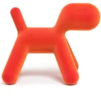 Magis Puppy Dog Ottoman Small | 02 Orange Iridescent (indoor)
