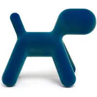 Magis Puppy Dog Ottoman Small | 01 Blue Iridescent (indoor)