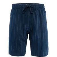 Schiesser Pantalon de pyjama ' Lounge Series ' bleu nuit