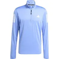 Adidas Own The Run Half Zip Sweatshirt Bleu XL / Regular Homme