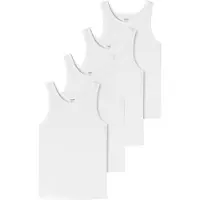 Schiesser Maillot de corps blanc