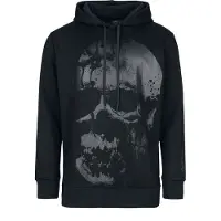 Killstar Sweat-shirt à capuche Gothic de - Hypnoskull Hoodie - XS - 4XL - pour Unisexe - noir - Taille L