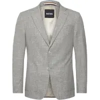 BOSS Veste Regular en coton stretch mélangé à motif