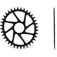 Garbaruk Race Face Cinch Boost Oval Chainring Argenté 34t