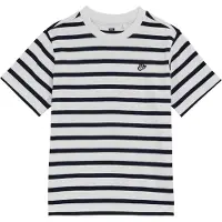 We fashion T-Shirt bleu foncé / blanc