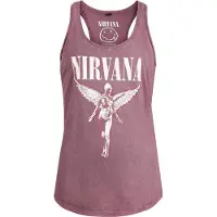 Nirvana Top de - In Utero - M - XXL - pour Femme - lilas - Taille M