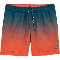 We fashion Maillot de bain pétrole / orange foncé