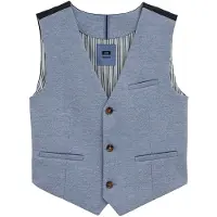 We fashion Gilet bleu marine / bleu clair