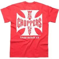 West Coast Choppers Og Atx Short Sleeve T-shirt Rouge 3XL Homme