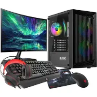 VIST Kit Gaming Ryzen 7 5700G - RAM 16Go - RX VEGA - SSD 500Go M.2 - WIFI - LCD 24 - Windows 11 Pro