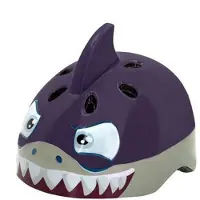 K3yriders 3d-hai Junior-helm Lila Lila Taille unique