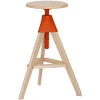 Magis Tom – The Wild Bunch Tabouret Natural 7011 | Orange 1780 C