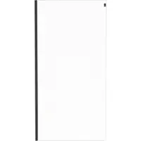 Luca Varess Boltano panneau latéral 100 cm verre transparent profil noir mat